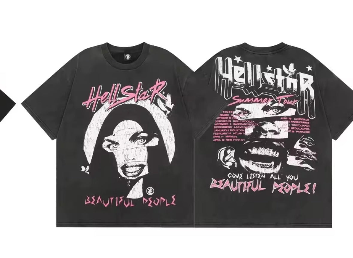 Hellstar "Beautiful People" Summer Tour Tee